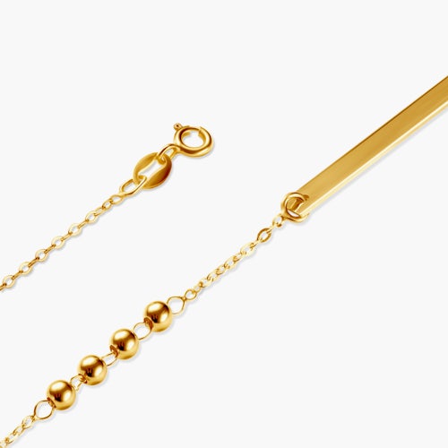 Bransoletka celebrytka Savicki: srebrna pozłacana